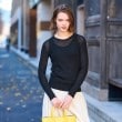 ドレステリア(レディース)(DRESSTERIOR(Ladies))の【エアリー素材/華やか】スパンコールシアーニット18