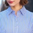 ドレステリア(レディース)(DRESSTERIOR(Ladies))の【7分袖/洗える】ストライプウエストシェイプシャツワンピ7
