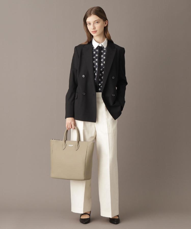 ドレステリア(レディース)(DRESSTERIOR(Ladies))の【大人百花春号掲載 モデル美香さん着用】ピークドダブルライトストレッチジャケット18