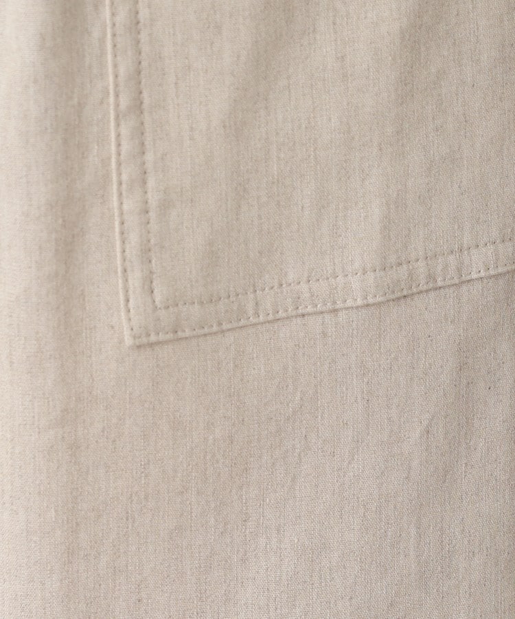 ドレステリア(レディース)(DRESSTERIOR(Ladies))の【接触冷感/洗える/ウエストゴム】ウォッシャブルリネンイージーワイドパンツ25