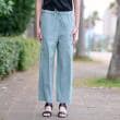 ドレステリア(レディース)(DRESSTERIOR(Ladies))の【接触冷感/洗える/ウエストゴム】ウォッシャブルリネンイージーワイドパンツ2