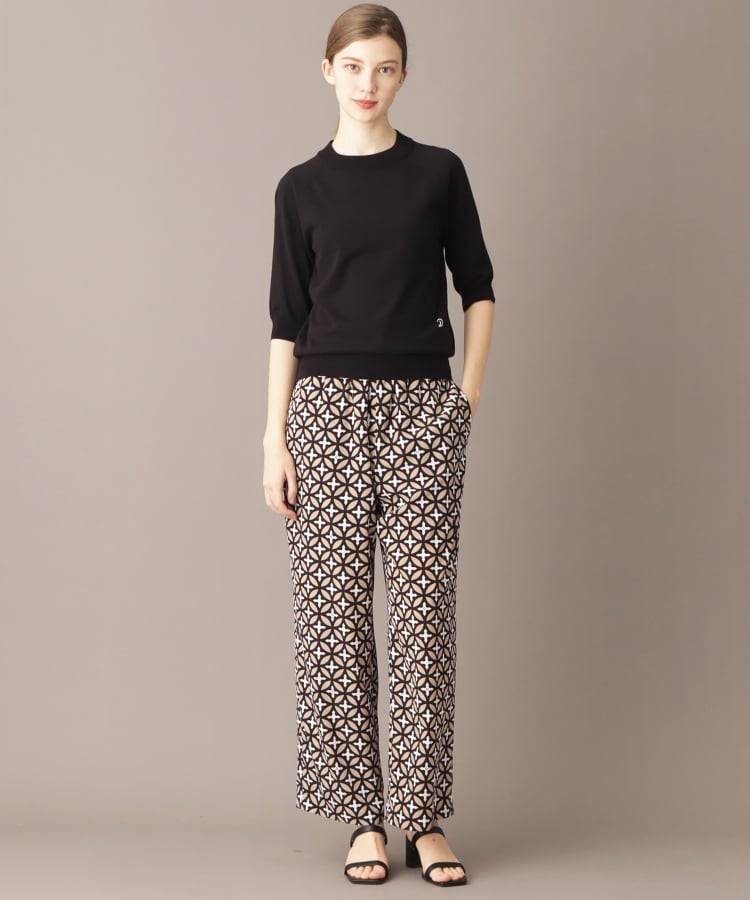 ドレステリア(レディース)(DRESSTERIOR(Ladies))の【定番/洗える】コットンシルク混ハーフスリーブ5
