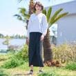 ドレステリア(レディース)(DRESSTERIOR(Ladies))の【洗える/イージーケア】Vネックジョーゼットプルオーバー4