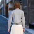 ドレステリア(レディース)(DRESSTERIOR(Ladies))の【洗える】配色ラインボウタイプルオーバーニット10