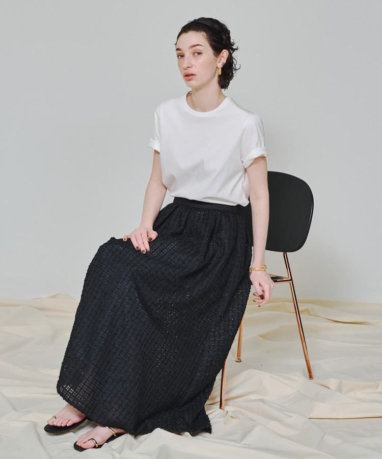 ドレステリア(レディース)(DRESSTERIOR(Ladies))の【スタイリスト福田麻琴さんコラボ】レースツイードスカート7