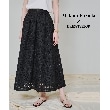 ドレステリア(レディース)(DRESSTERIOR(Ladies))の【スタイリスト福田麻琴さんコラボ】レースツイードスカート ブラック(019)