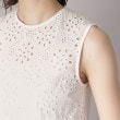 ドレステリア(レディース)(DRESSTERIOR(Ladies))の【コットン100％/洗える】カットワークレースブラウス34