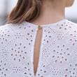 ドレステリア(レディース)(DRESSTERIOR(Ladies))の【コットン100％/洗える】カットワークレースブラウス7