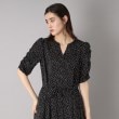 ドレステリア(レディース)(DRESSTERIOR(Ladies))の【ポケット付き/ドット柄】ドットハーフスリーブワンピース11