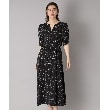 ドレステリア(レディース)(DRESSTERIOR(Ladies))の【ポケット付き/ドット柄】ドットハーフスリーブワンピース10