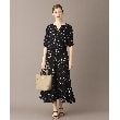 ドレステリア(レディース)(DRESSTERIOR(Ladies))の【ポケット付き/ドット柄】ドットハーフスリーブワンピース9