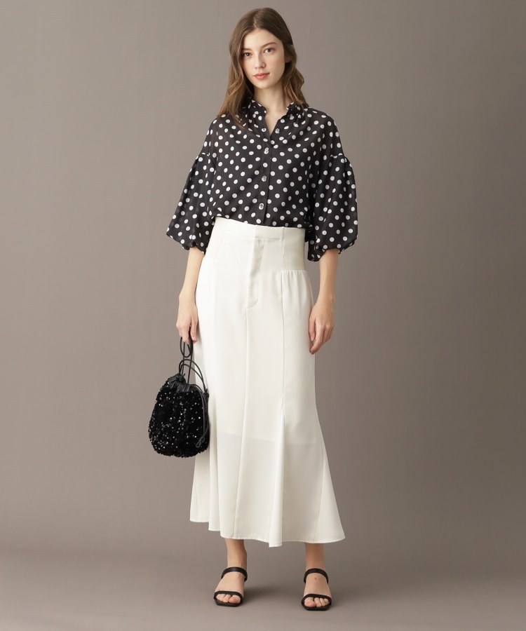 ドレステリア(レディース)(DRESSTERIOR(Ladies))の【大人百花春号掲載 モデル美香さん着用】バックストラップマーメイドスカート2