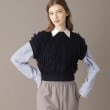 ドレステリア(レディース)(DRESSTERIOR(Ladies))の【コットン100％／ショート丈】2WAYフリンジベスト25