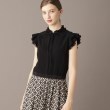 ドレステリア(レディース)(DRESSTERIOR(Ladies))の【大人百花春号掲載 モデル美香さん着用】ドットジャカードオーバーラップコンビドレス9