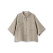 ドレステリア(レディース)(DRESSTERIOR(Ladies))の【トレンド/清涼感】ハーフスリーブクロップドシャツ1