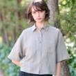 ドレステリア(レディース)(DRESSTERIOR(Ladies))の【トレンド/清涼感】ハーフスリーブクロップドシャツ12