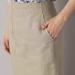 ドレステリア(レディース)(DRESSTERIOR(Ladies))の【洗える/後ろウエストゴム】リネンブレンドタイトスカート16