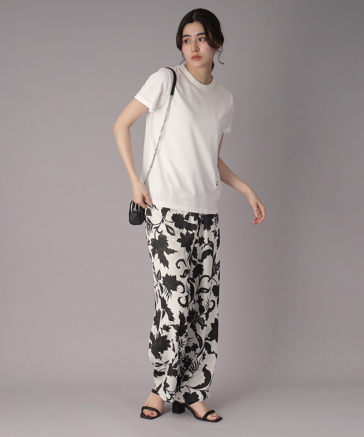 ドレステリア(レディース)(DRESSTERIOR(Ladies))の【洗える】シルクブレンドポンチTシャツ18