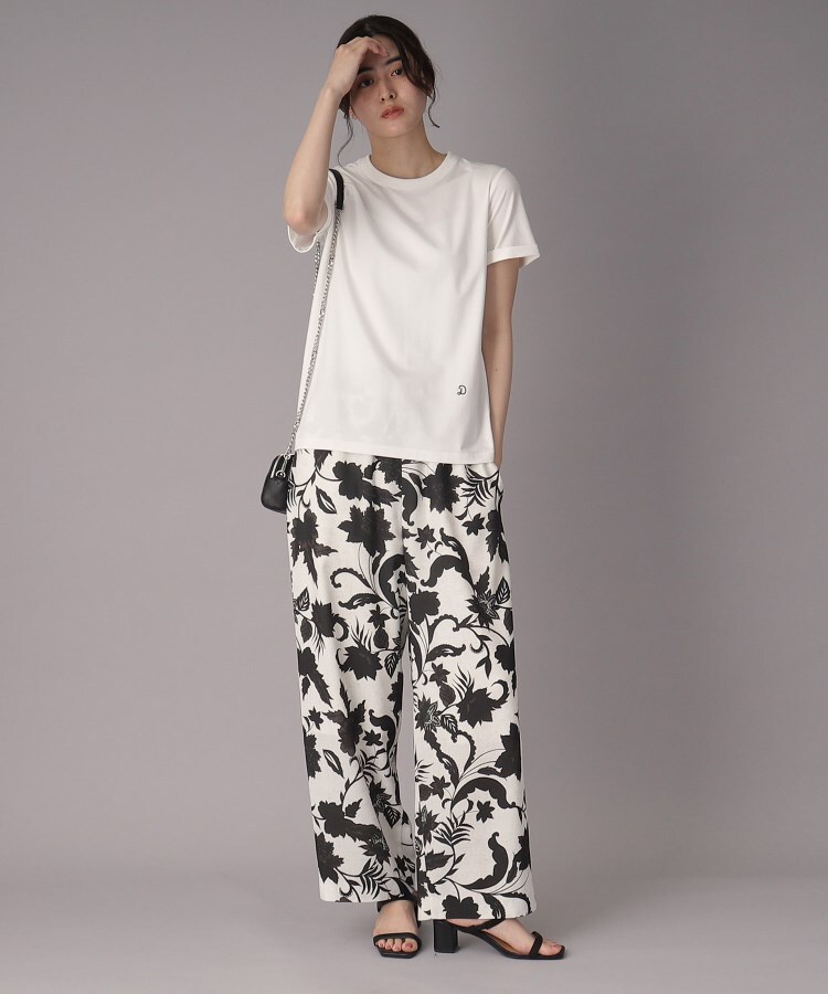 ドレステリア(レディース)(DRESSTERIOR(Ladies))の【洗える】シルクブレンドポンチTシャツ19