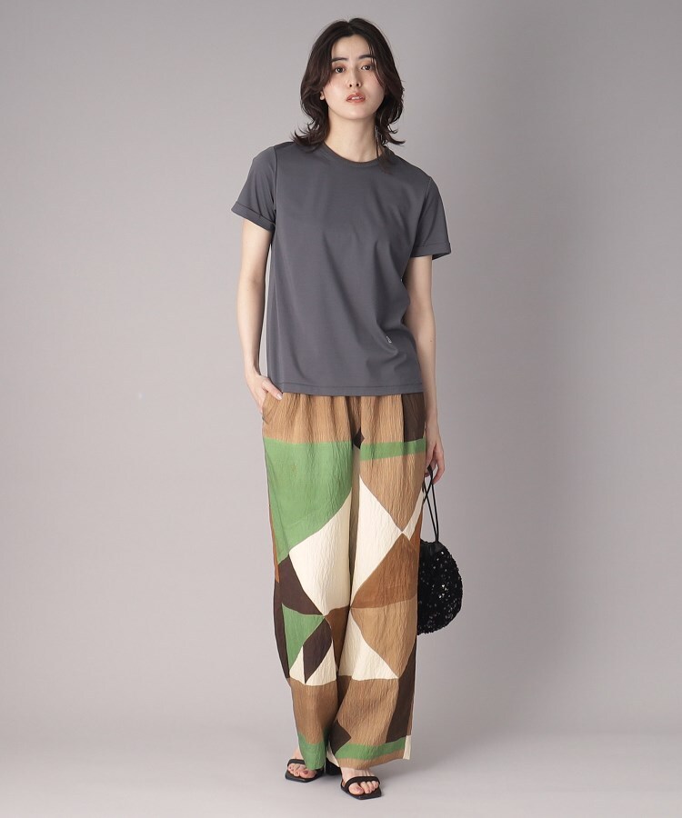 ドレステリア(レディース)(DRESSTERIOR(Ladies))の【洗える】シルクブレンドポンチTシャツ11