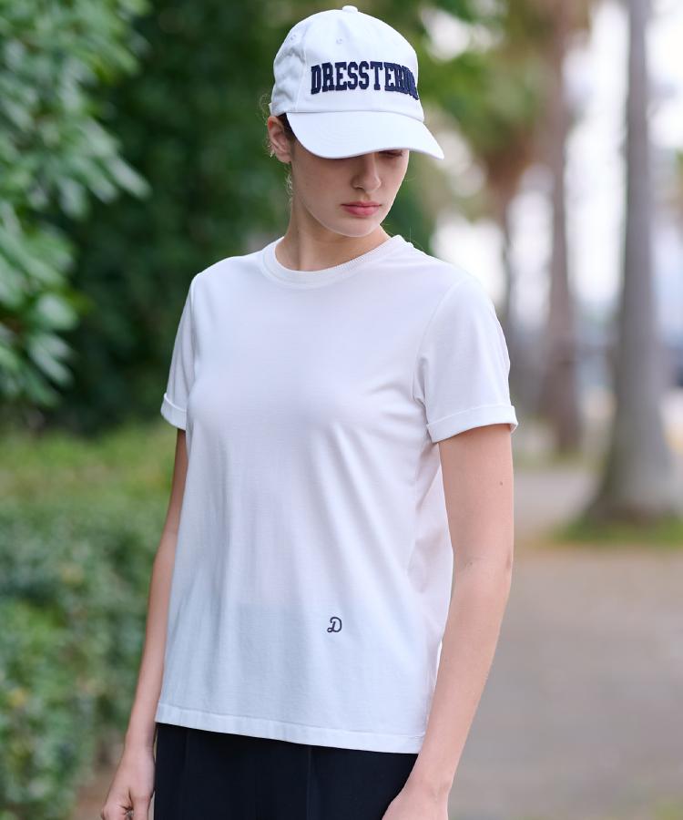 ドレステリア(レディース)(DRESSTERIOR(Ladies))の【洗える】シルクブレンドポンチTシャツ27