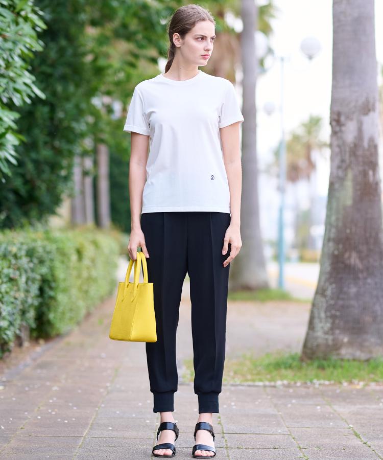 ドレステリア(レディース)(DRESSTERIOR(Ladies))の【洗える】シルクブレンドポンチTシャツ4