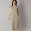 ドレステリア(レディース)(DRESSTERIOR(Ladies))の【カットソー素材/ポケット付き】フレンチスリーブコットンジャージワンピース14