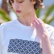 ドレステリア(レディース)(DRESSTERIOR(Ladies))のバックブリーズテックオーバーラップサークルプリントTシャツ6