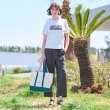 ドレステリア(レディース)(DRESSTERIOR(Ladies))のバックブリーズテックオーバーラップサークルプリントTシャツ7