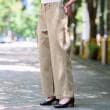 ドレステリア(レディース)(DRESSTERIOR(Ladies))のヴィンテージワイドチノパンツ ベージュ(052)