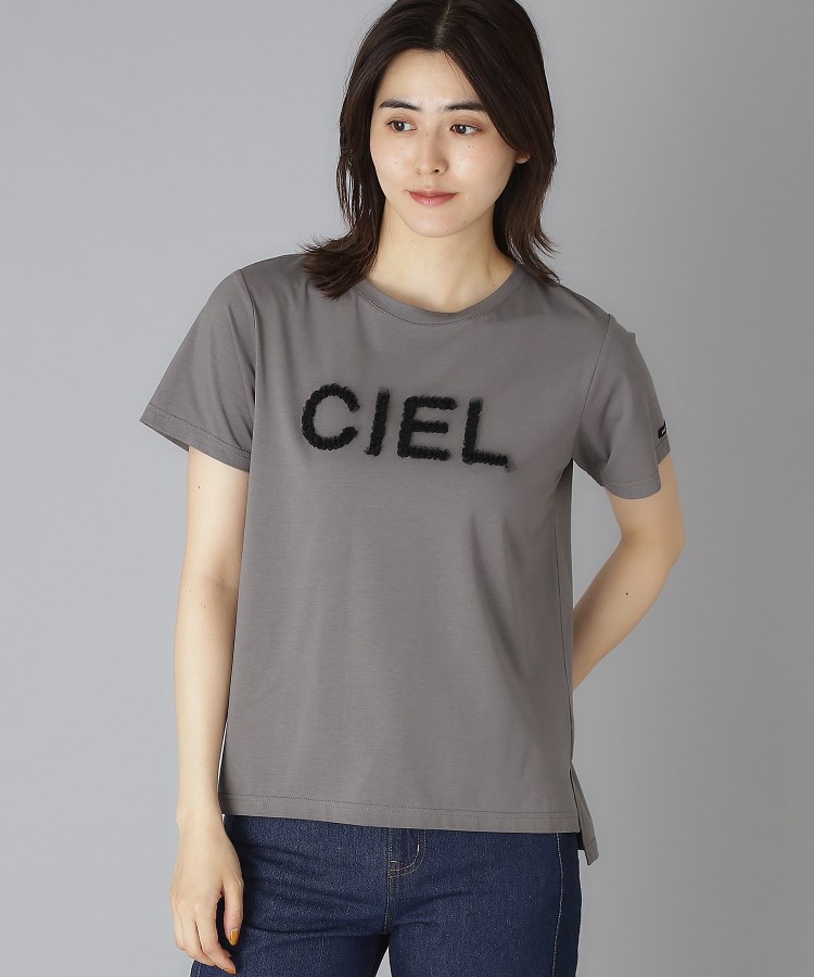 ドレステリア(レディース)(DRESSTERIOR(Ladies))のクリア天竺チュールCIELロゴTシャツ6