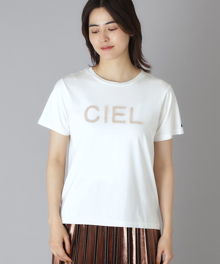 ドレステリア(レディース)(DRESSTERIOR(Ladies))のクリア天竺チュールCIELロゴTシャツ14