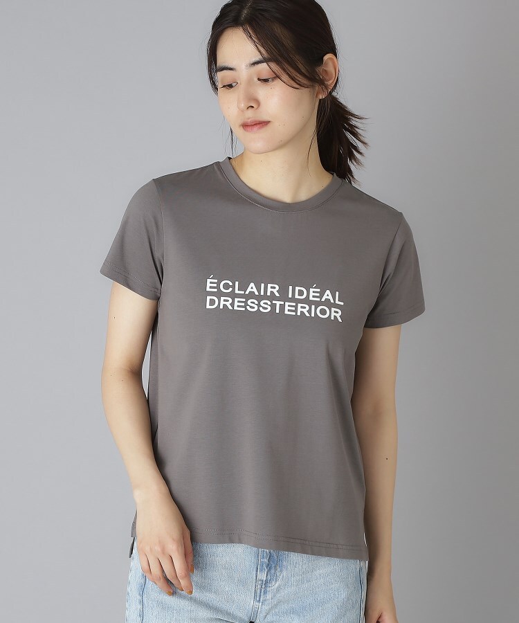 ドレステリア(レディース)(DRESSTERIOR(Ladies))のクリア天竺ロゴTシャツ16