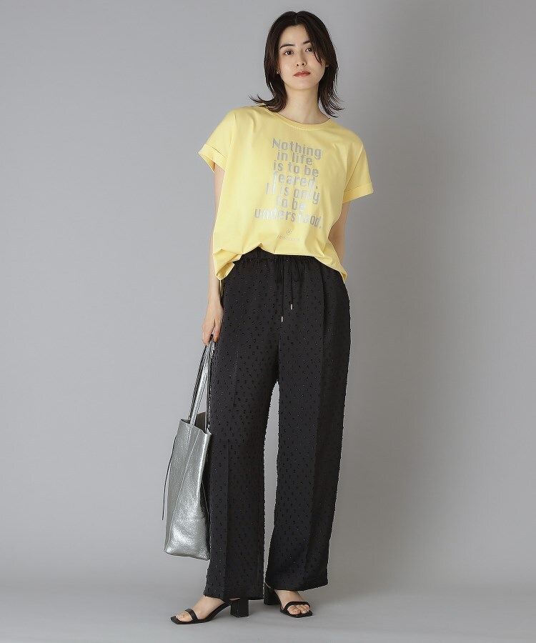 ドレステリア(レディース)(DRESSTERIOR(Ladies))の箔PTドルマンスリーブロゴTシャツ11