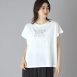 ドレステリア(レディース)(DRESSTERIOR(Ladies))の箔PTドルマンスリーブロゴTシャツ2