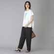 ドレステリア(レディース)(DRESSTERIOR(Ladies))の箔PTドルマンスリーブロゴTシャツ4