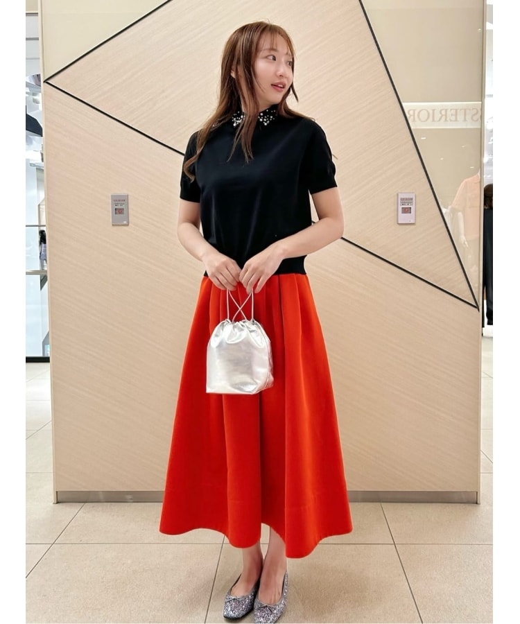 ドレステリア(レディース)(DRESSTERIOR(Ladies))のラムレザーバルーンバッグ35