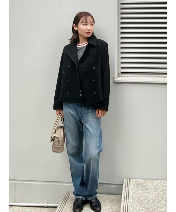 洗える】テーパードコンフォートデニム(デニムパンツ 洗える】テーパードコンフォートデニム(デニムパンツ