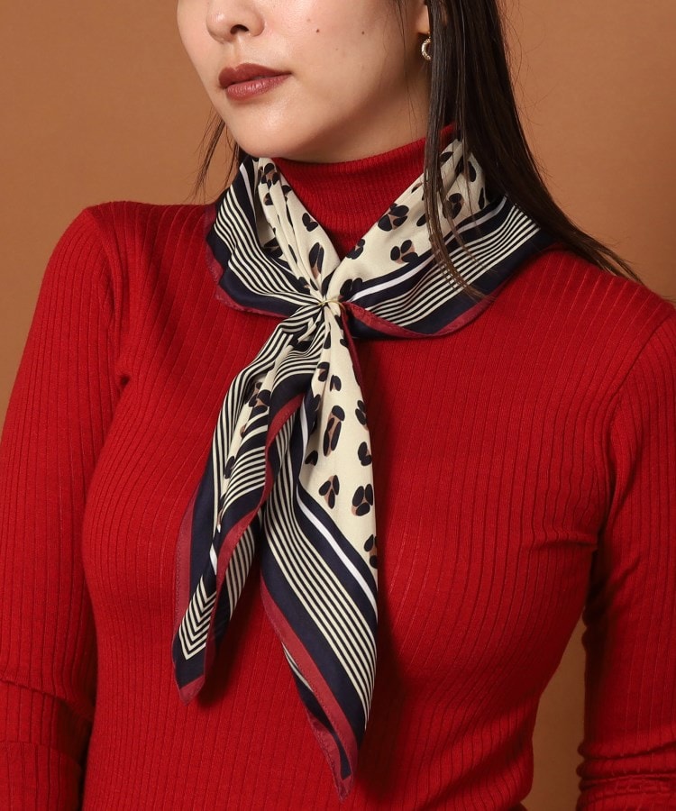 レオパードシルクスカーフ(スカーフ・バンダナ) | DRESSTERIOR レオパードシルクスカーフ(スカーフ・バンダナ) | DRESSTERIOR