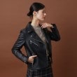 ドレステリア(レディース)(DRESSTERIOR(Ladies))のラムレザーライダースジャケット9