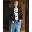 ドレステリア(レディース)(DRESSTERIOR(Ladies))のラムレザーライダースジャケット2