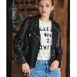 ドレステリア(レディース)(DRESSTERIOR(Ladies))のラムレザーライダースジャケット1