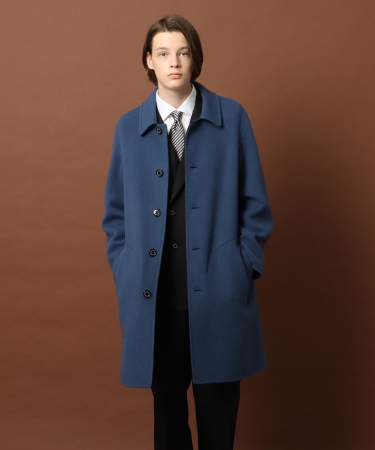 ウールリバーステンカラーコート ステンカラーコート Dressterior Men ドレステリア ワールド オンラインストア World Online Store