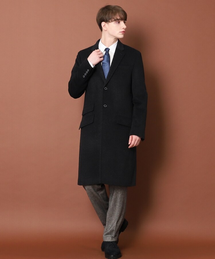 ドレステリア(メンズ)(DRESSTERIOR(Men))のウールカシミヤ チェスターコート24