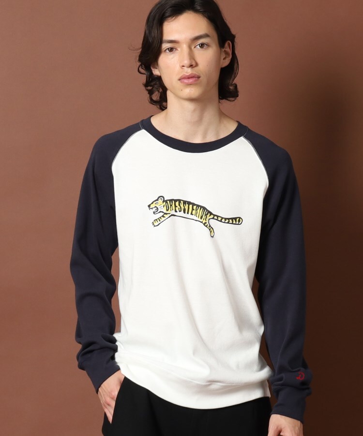 ドレステリア(メンズ)(DRESSTERIOR(Men))のタイガーラグラン フライスロングTシャツ20