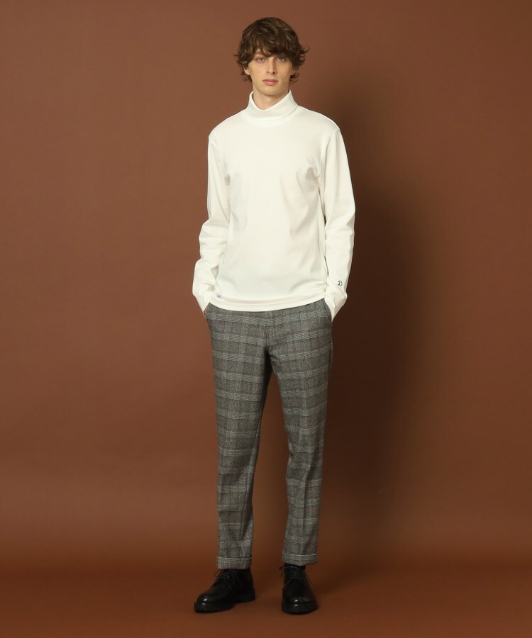 ドレステリア(メンズ)(DRESSTERIOR(Men))の【men's FUDGE11月号掲載】ハイグレード オフタートルカットソー15