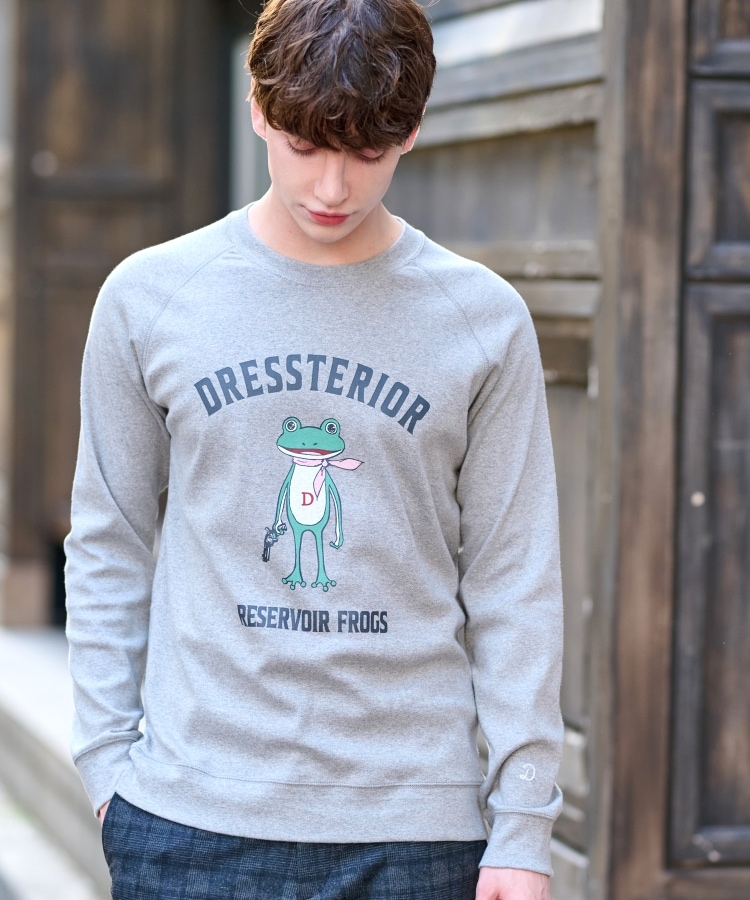 ドレステリア(メンズ)(DRESSTERIOR(Men))のフロッグラグランフライスロングTシャツ11