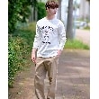 ドレステリア(メンズ)(DRESSTERIOR(Men))のフロッグラグランフライスロングTシャツ2
