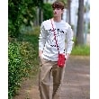 ドレステリア(メンズ)(DRESSTERIOR(Men))のフロッグラグランフライスロングTシャツ9