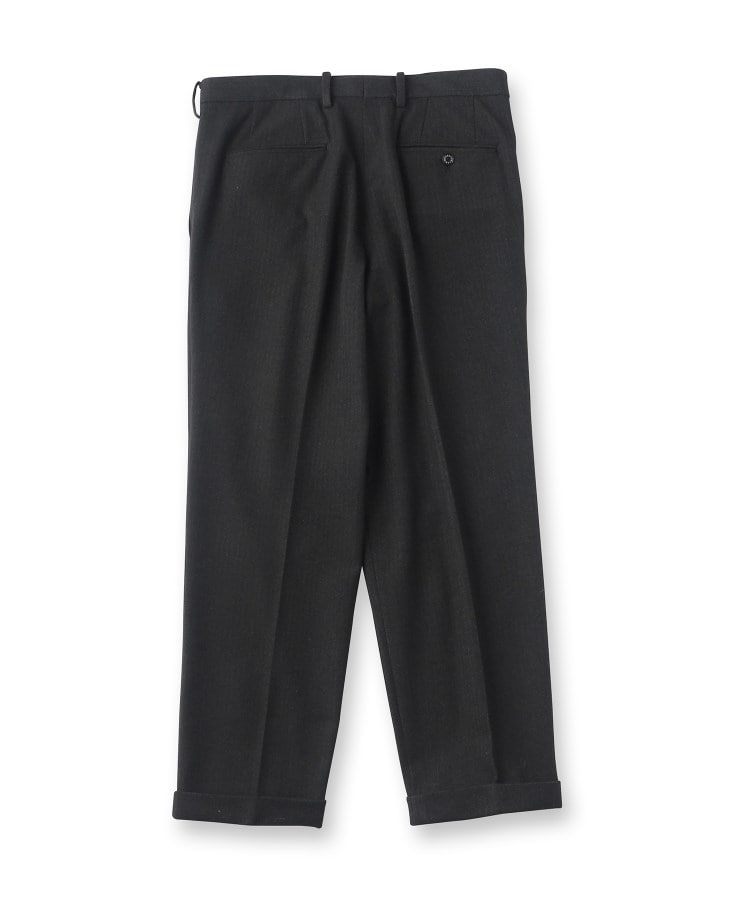 セットアップ可】ヘリンボーンテーパードパンツ(6~9分丈パンツ セットアップ可】ヘリンボーンテーパードパンツ(6~9分丈パンツ